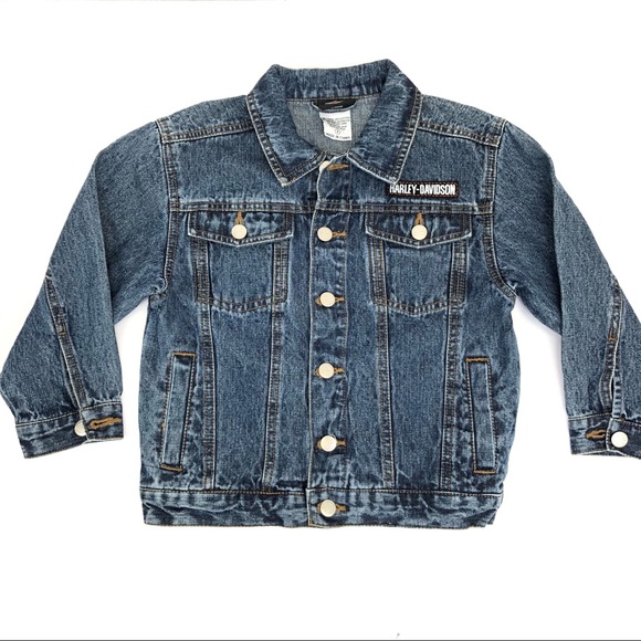 Harley-Davidson Other - Harley Davidson kids jean jacket - 6